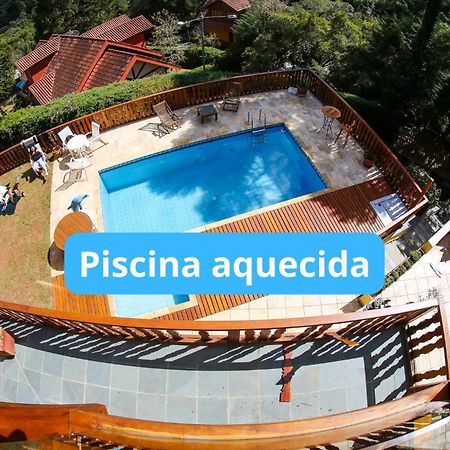 Chale Belga Em Condominio - 1,2 Km Do Centro Turistico Capivari Campos do Jordao Dış mekan fotoğraf