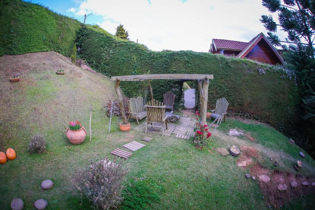 Chale Belga Em Condominio - 1,2 Km Do Centro Turistico Capivari Campos do Jordao Dış mekan fotoğraf