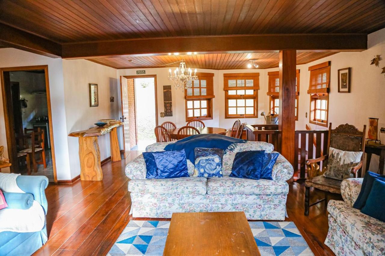 Chale Belga Em Condominio - 1,2 Km Do Centro Turistico Capivari Campos do Jordao Dış mekan fotoğraf